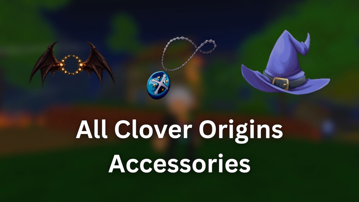 All Clover Origins Accessories