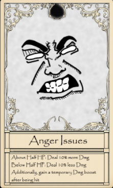 Anger Issues card