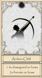 Archer's Child card