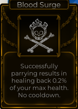 Blood Surge Talent