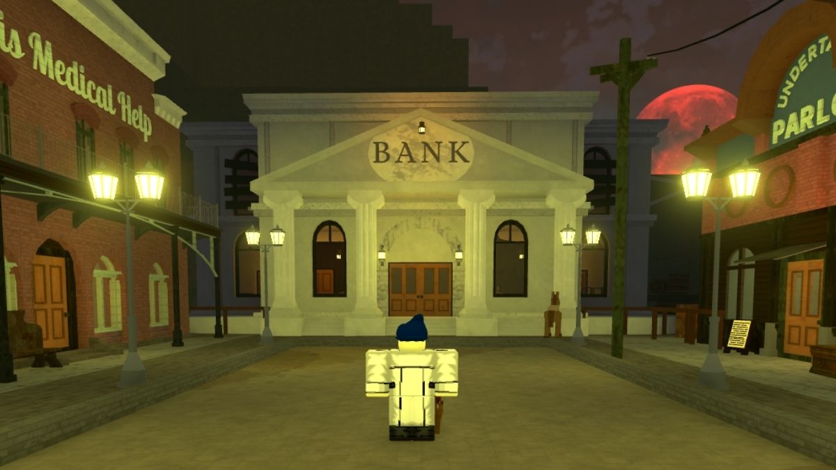 Storing item in Bank in Bridger Western