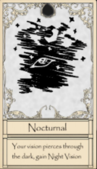 Nocturnal card