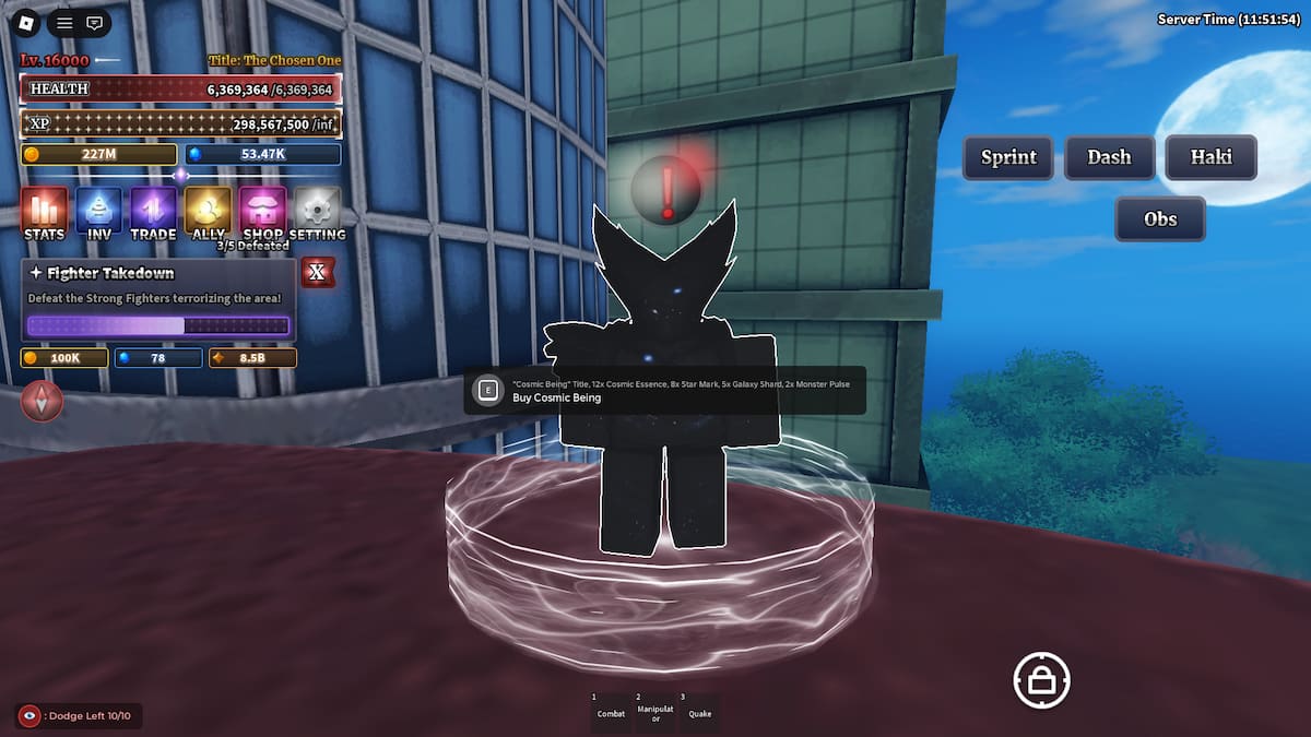 Buy Cosmic Being in Sailor Piece