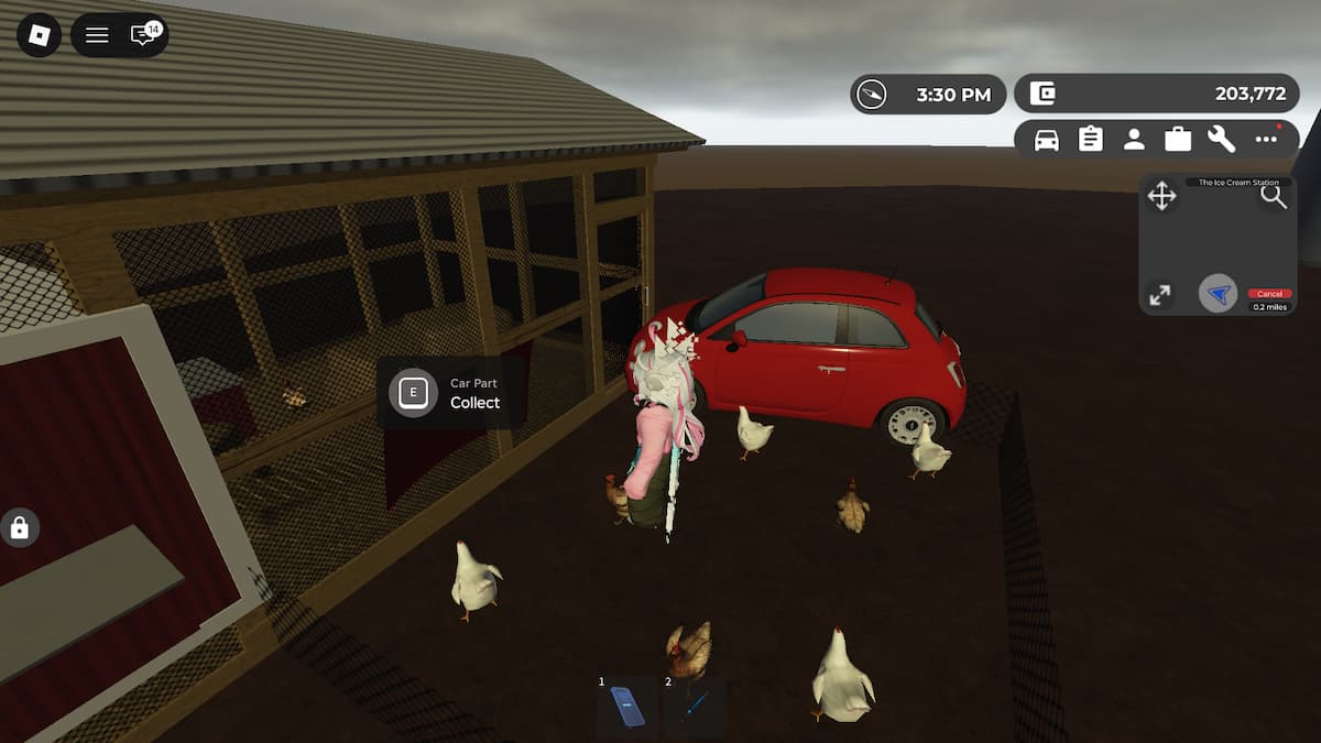 Car Part #8 - Chicken Shed