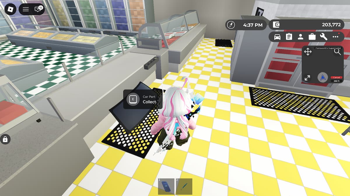 Car Part #9 - Farnsworth's Supermarket