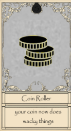 Coin Roller card