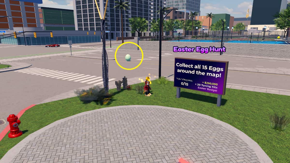 An Easter Egg in Driving Empire