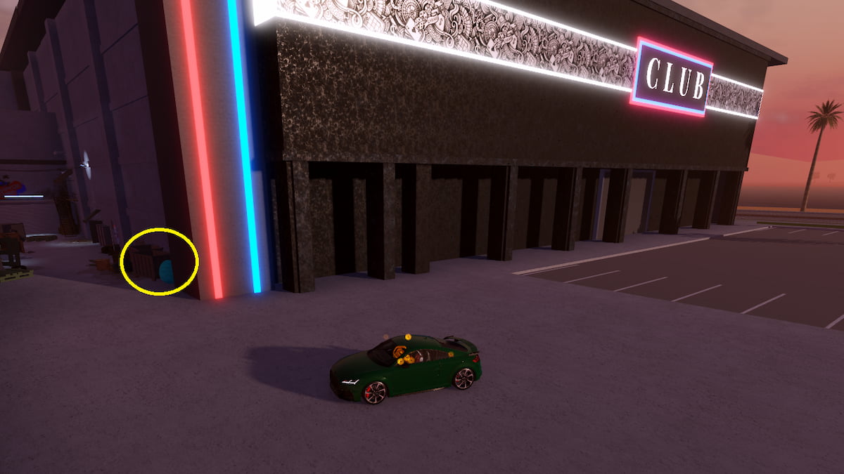 An Easter Egg in Driving Empire