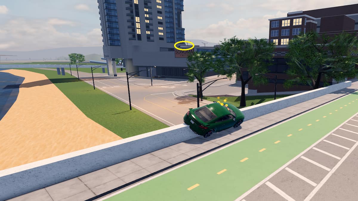 An Easter Egg in Driving Empire