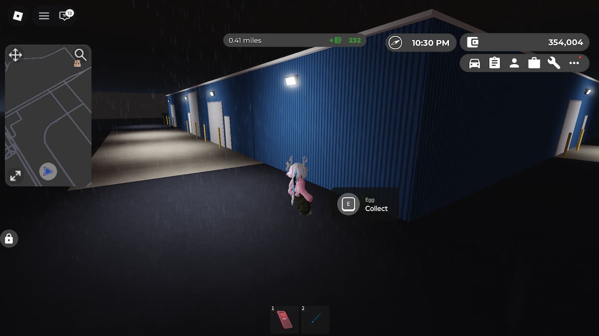 Egg #4 - Blue Building