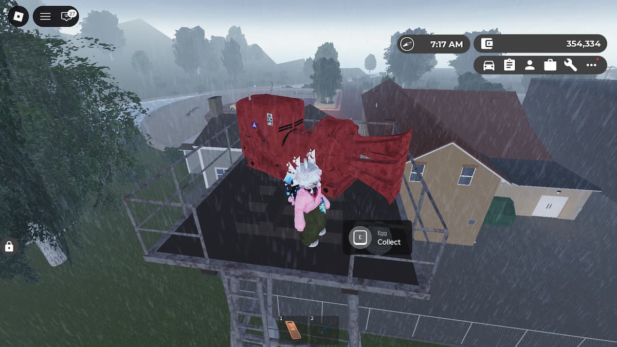 Egg #8 - Top of a Generator Tower