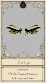 Evil Eye card