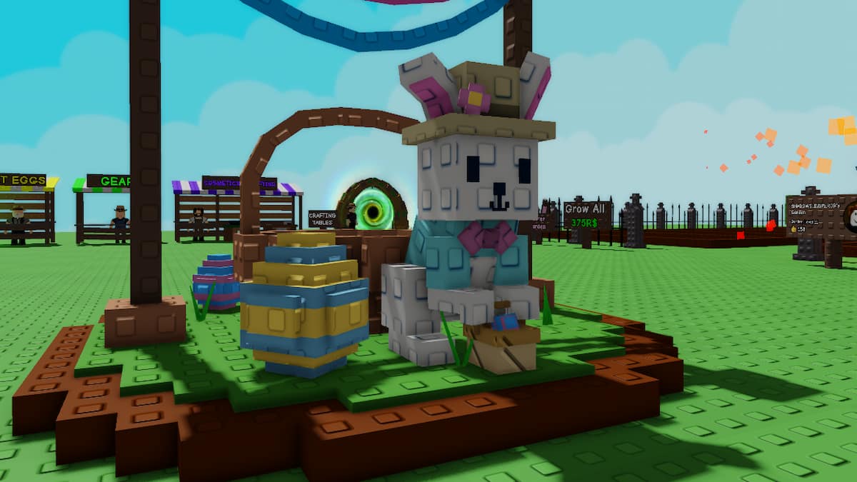 An Easter Egg in Grow A Garden