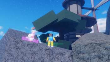 A player standing in Sailor Piece