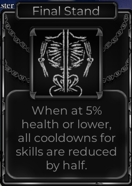 Final Stand Talent
