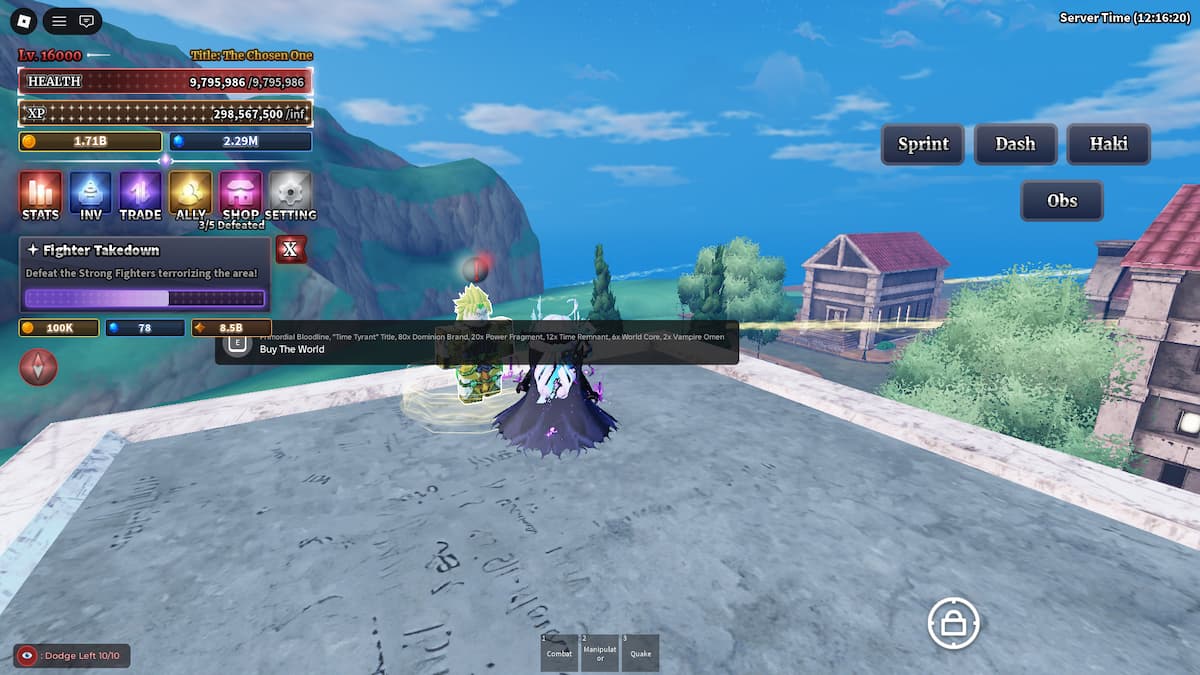 Get The World in Sailor Piece