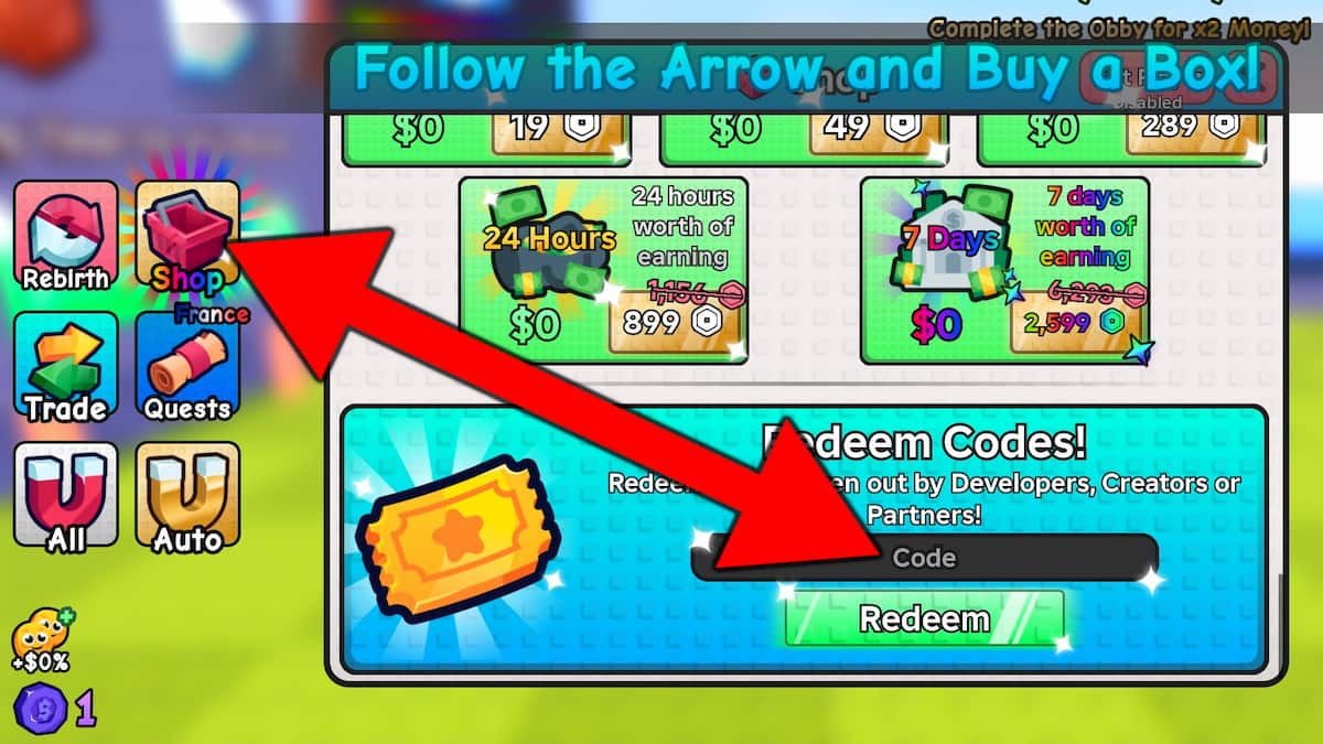 How to redeem Build Your Gym codes.