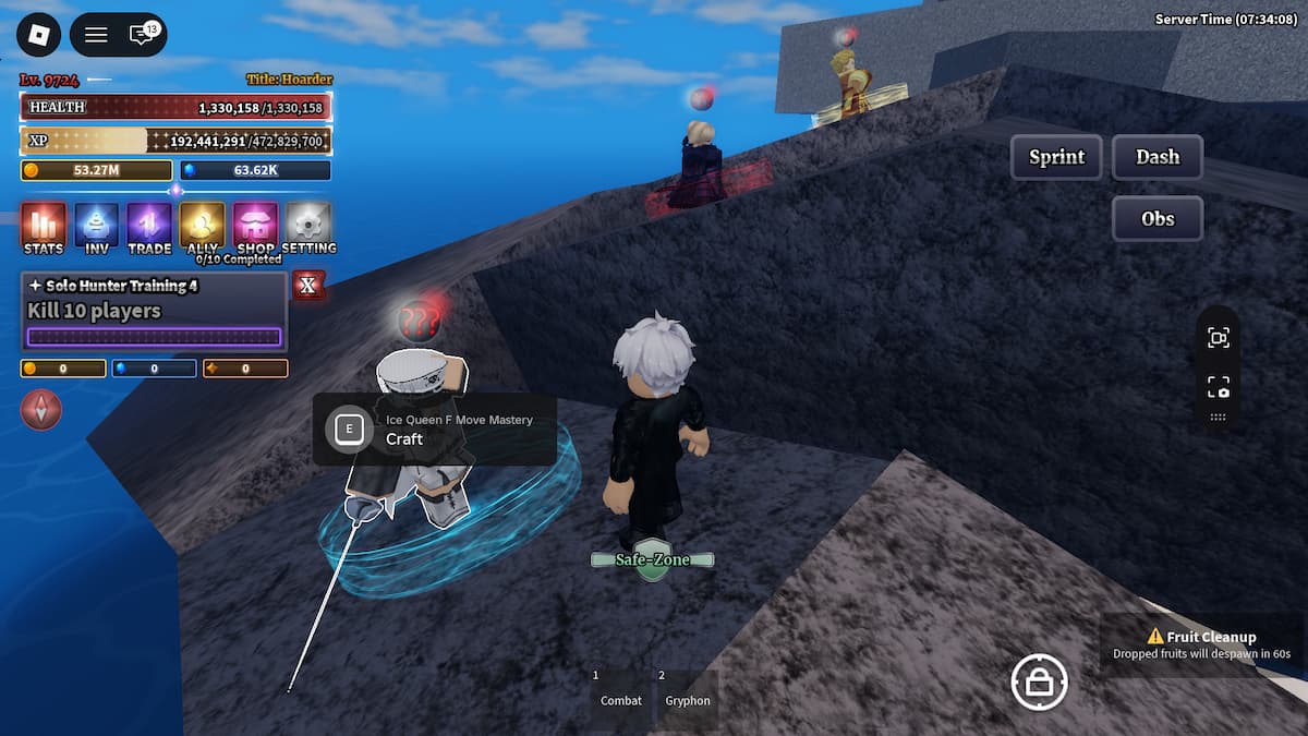 Ice Queen Mastery NPC