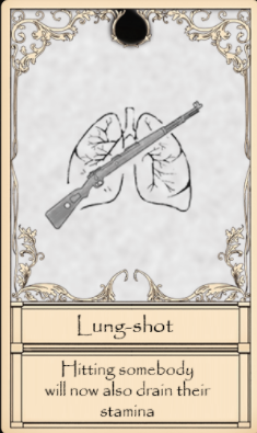 Lung-shot card
