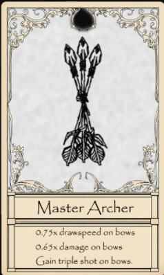 Master Archer Card Bridger Western