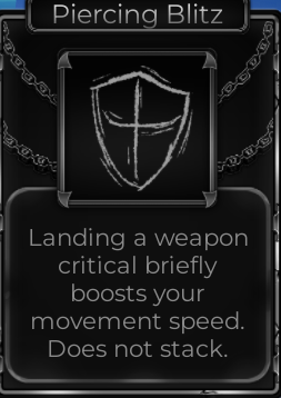 Piercing Blitz Talent