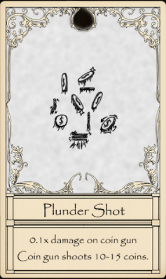 Plunder Shot Card Bridger Western