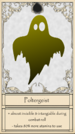 Poltergeist card