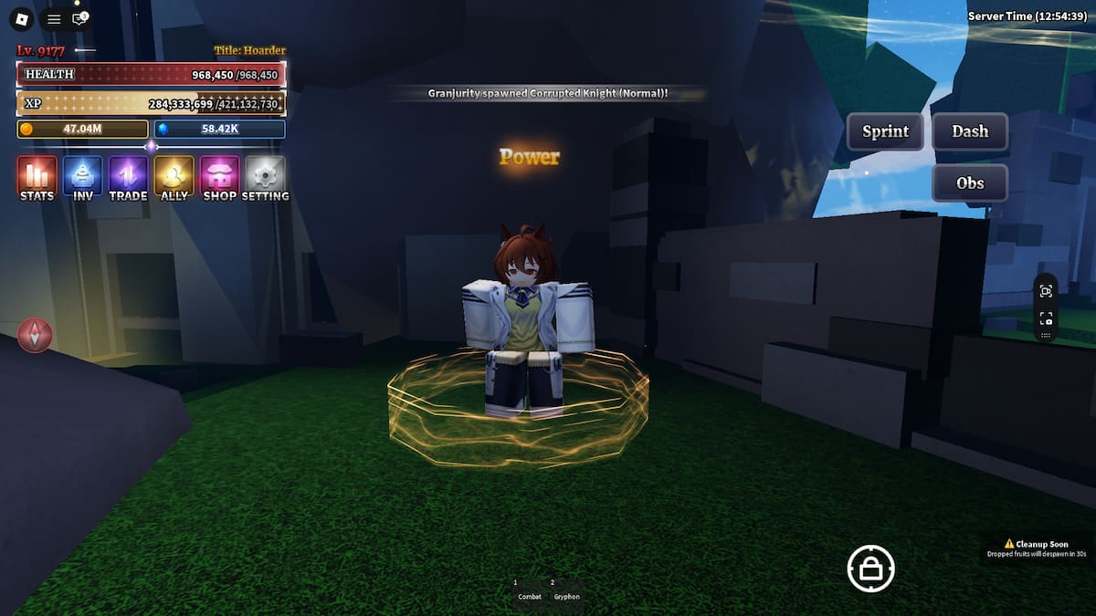 Power Master NPC in Sailor Piece