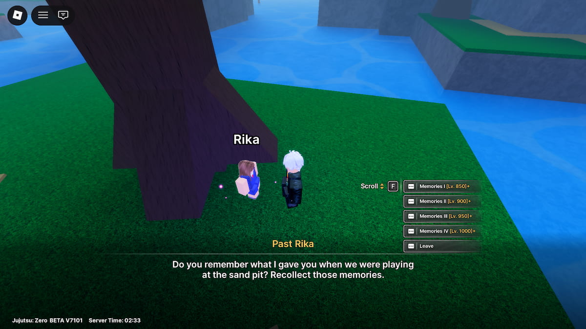 Rika NPC in Jujutsu Zero