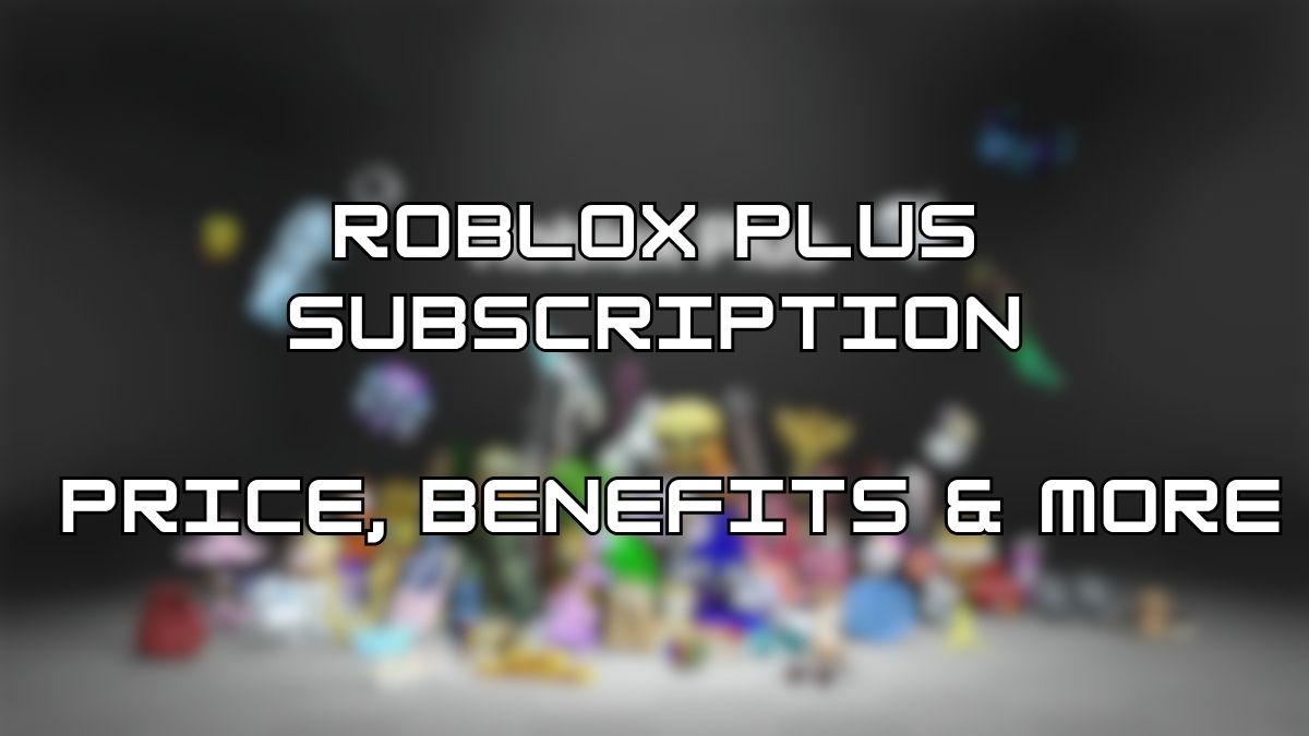 Roblox Plus Subscription