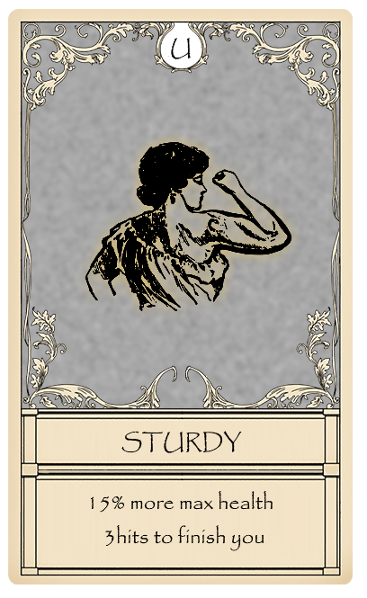 STURDY card