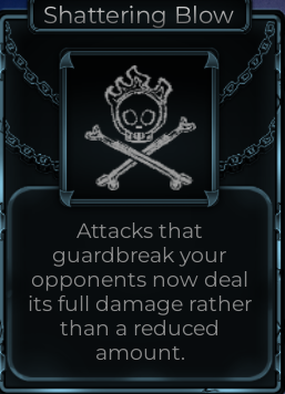 Shattering Blow Talent
