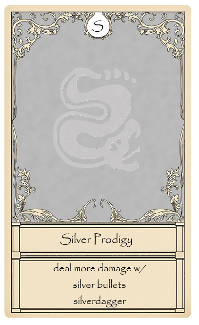 Silver Prodigy card