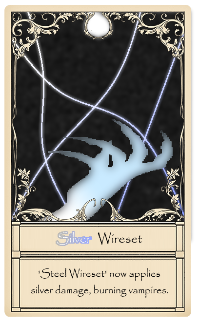 Silver Wireset card