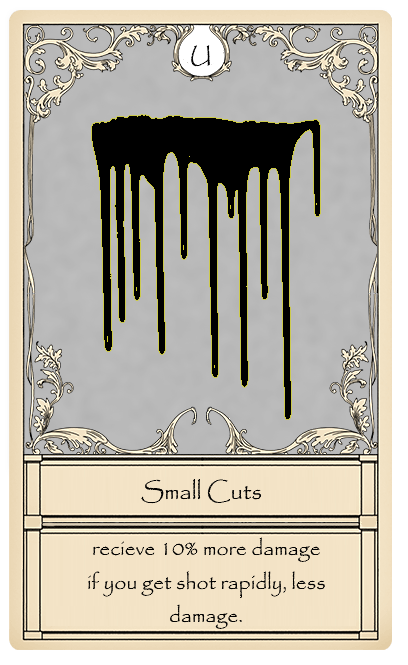 Small Cuts card