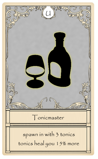 Tonicmaster card