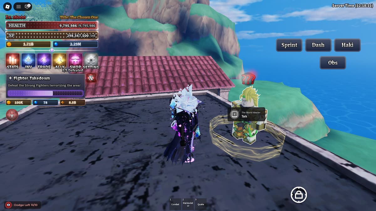 Unlock The World F Move in Sailor Piece