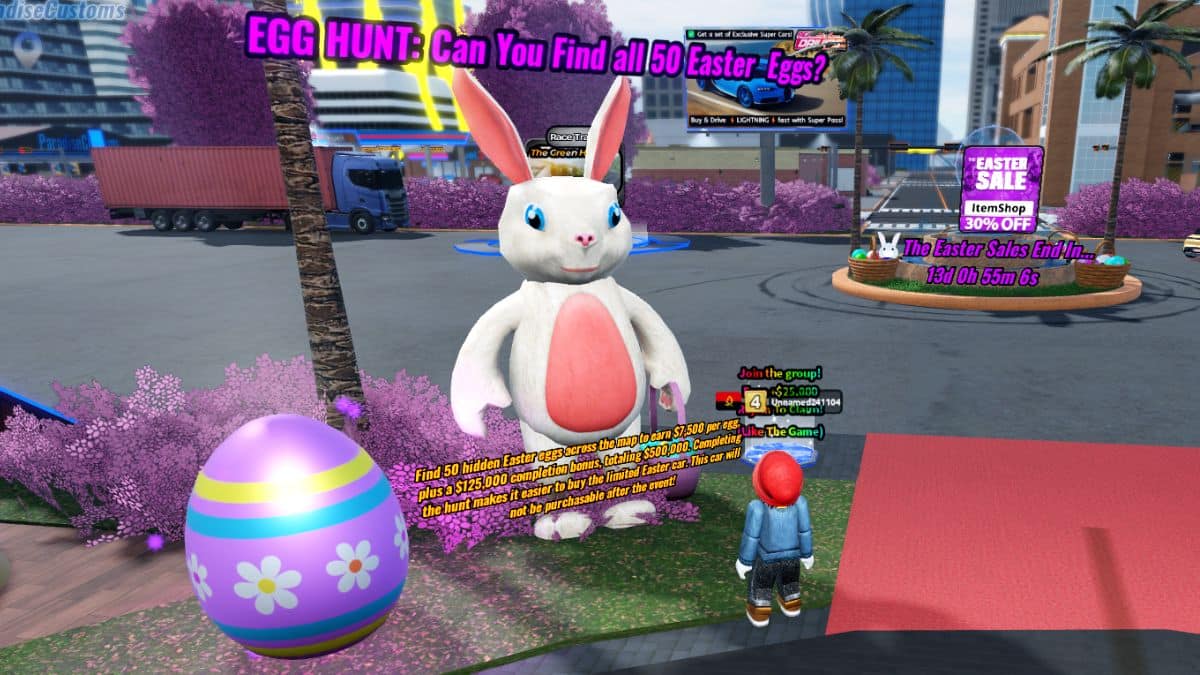 Egg Hunt Easter Realistic Car Driving