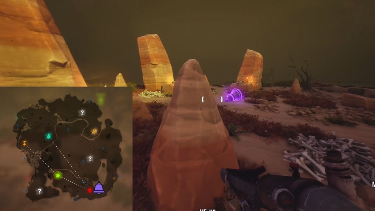 Where to find the Bell in Far Far West