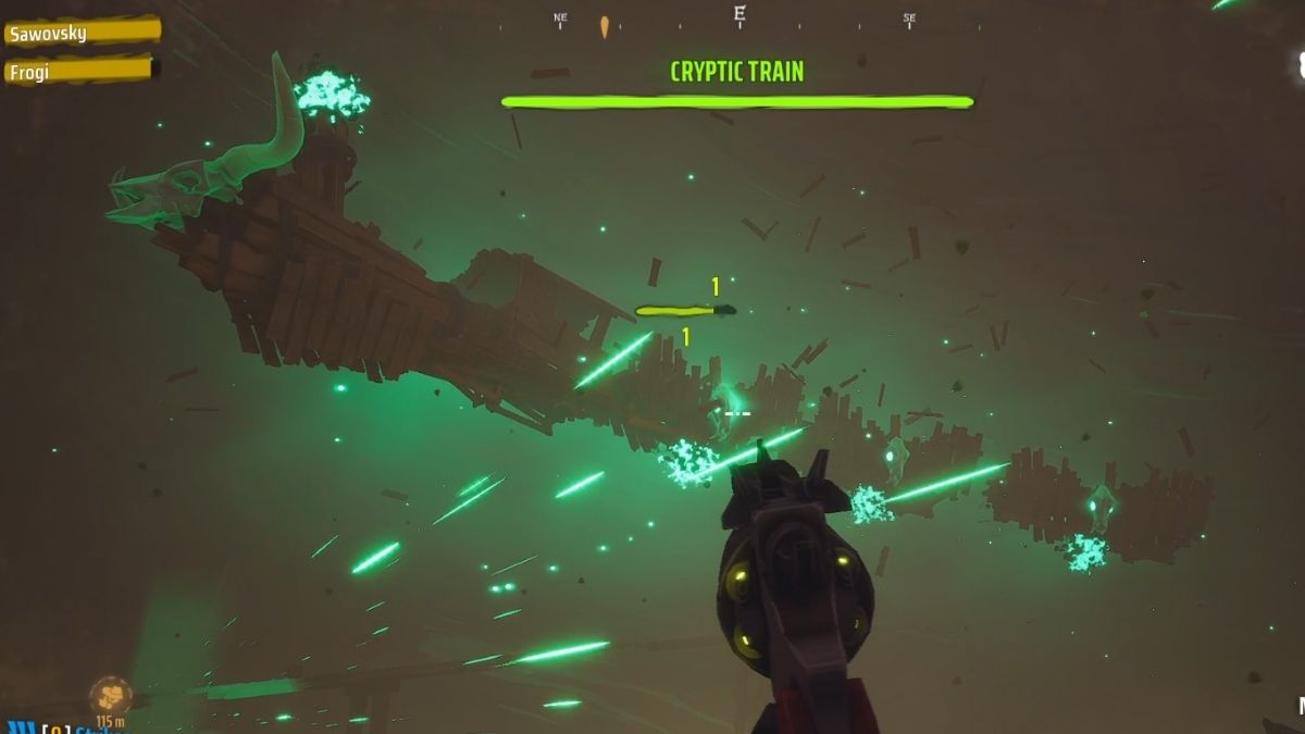 Far Far West Cryptic Train Boss