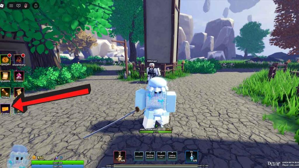 How To Redeem Dungeon Lootr Codes step one