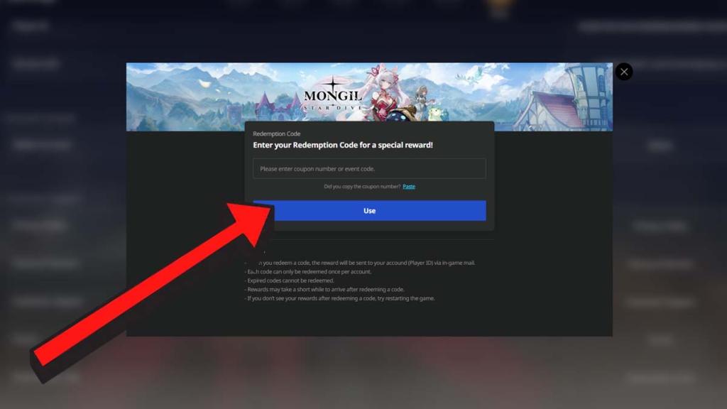 How To Redeem MONGIL: STAR DIVE Codes