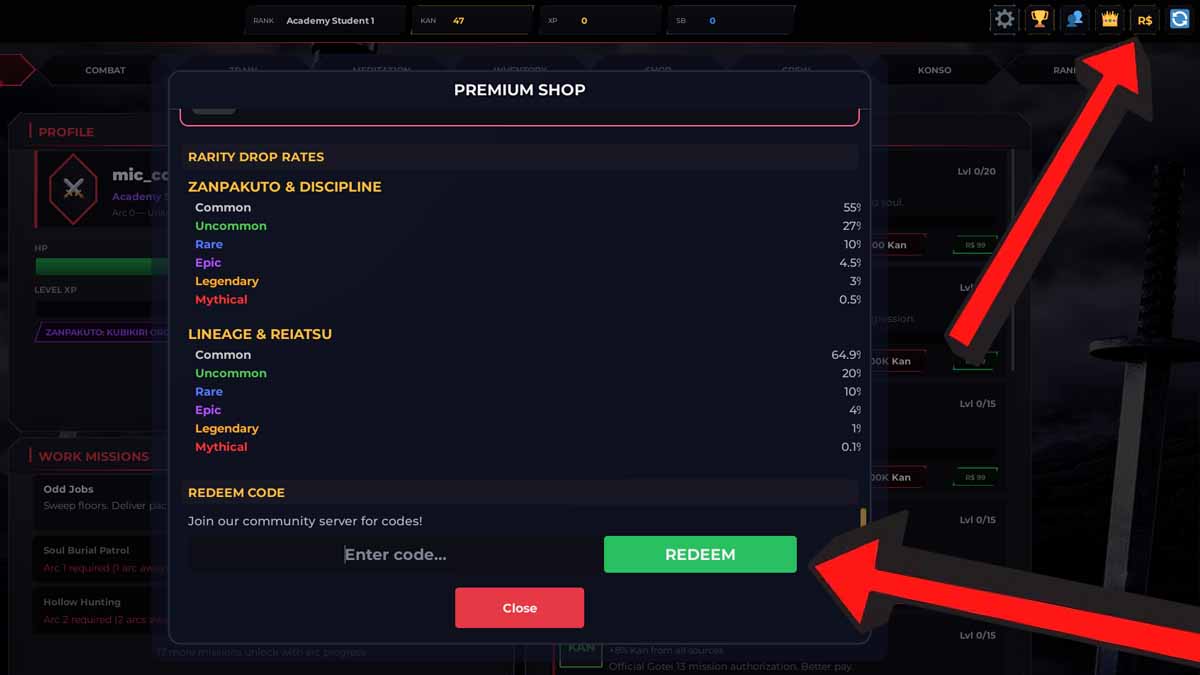 How To Redeem Soul Reaper Incremental Codes
