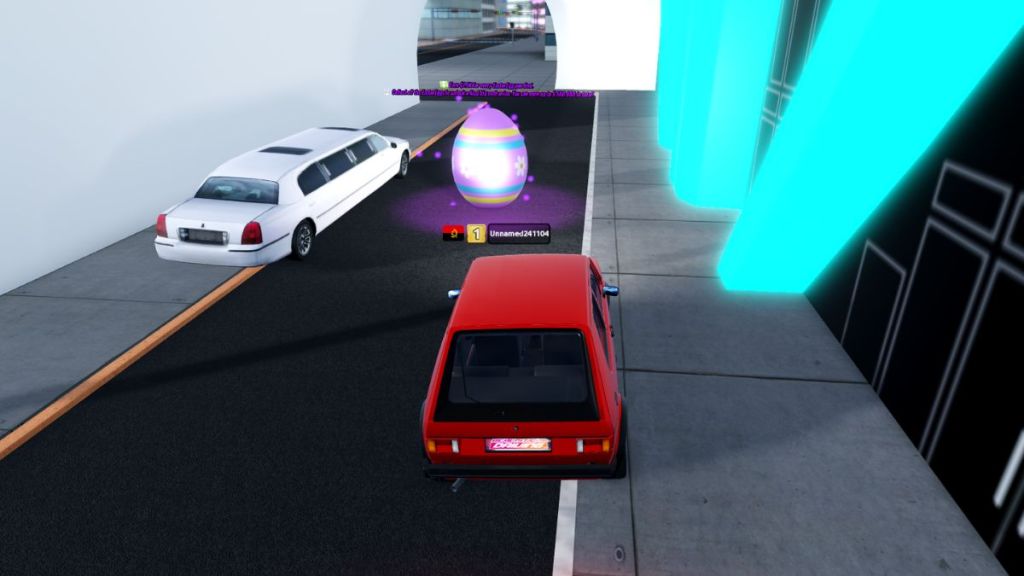 Easter Egg #3 in Realistic Car Driving
