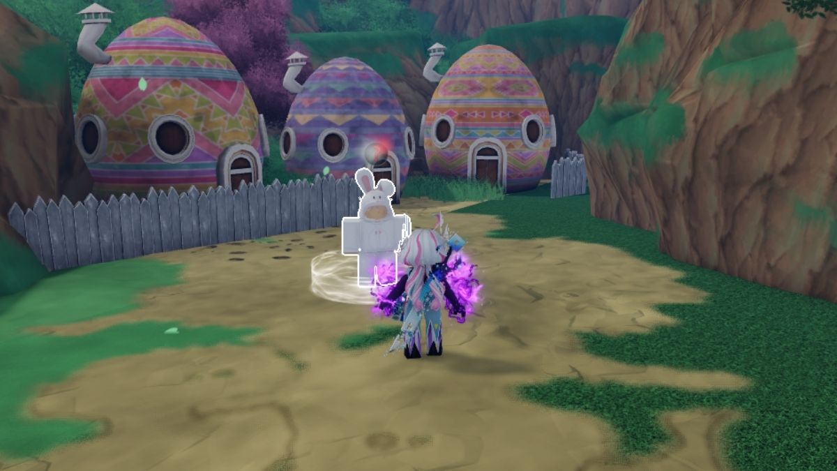 Egg Bunny NPC in Sailor Piece