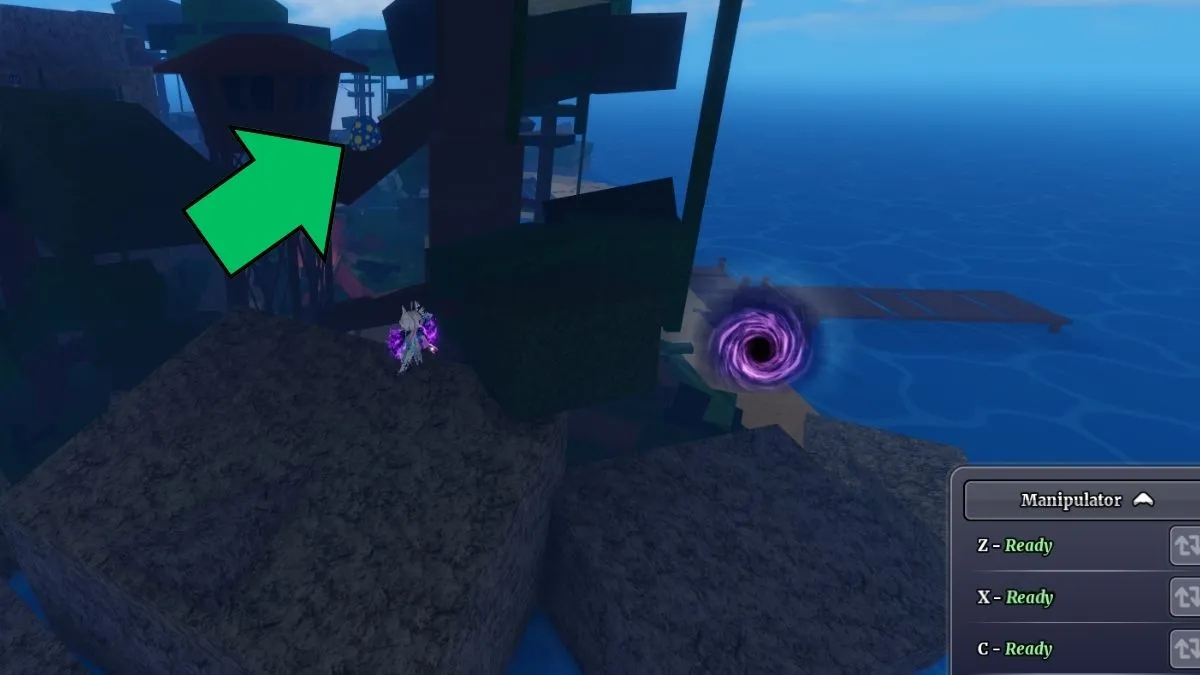 Jungle Island egg location in Sailor Piece