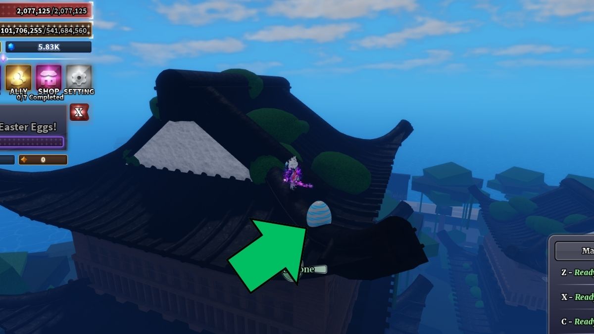 Sailor Island Hidden Egg