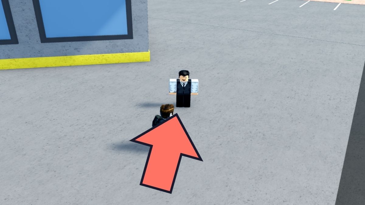 Salesman NPC 1 Location in Car Dealership Tycoon