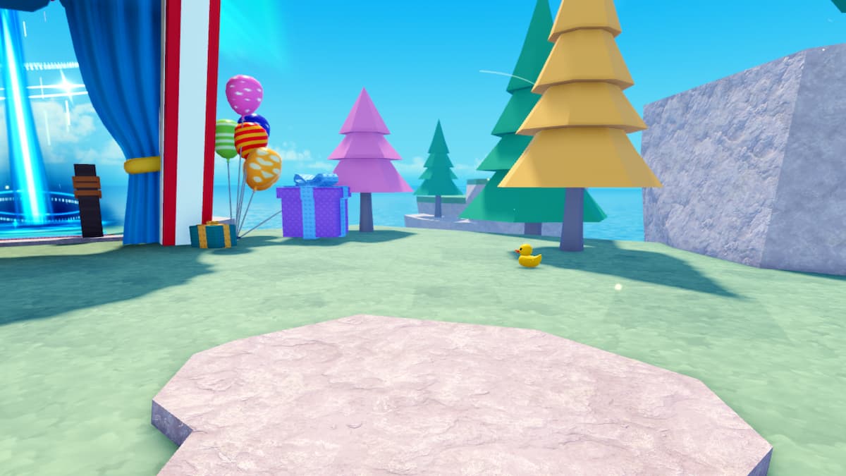A Rubber Duck in Catch A Monster