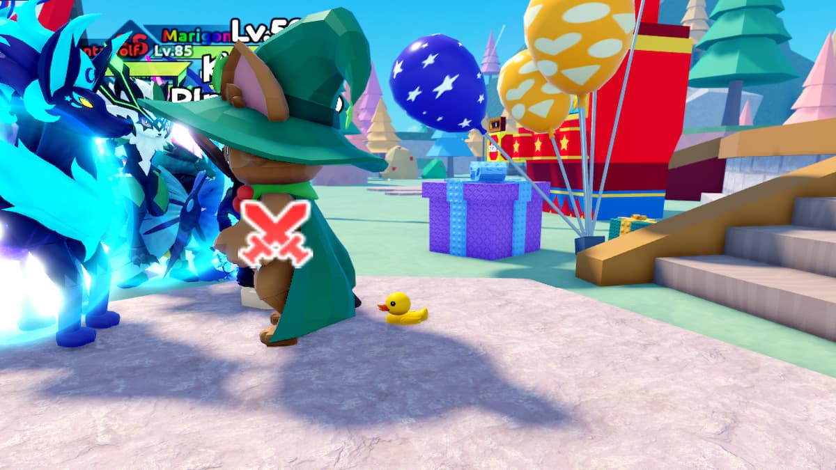 A Rubber Duck in Catch A Monster
